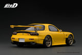 1:18 Initial D -- Mazda RX-7 (FD3S) Yellow -- Ignition Model IG2868