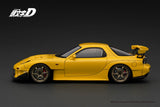 1:18 Initial D -- Mazda RX-7 (FD3S) Yellow -- Ignition Model IG2868