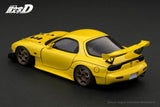 1:43 Initial D -- Mazda RX-7 (FD3S) Yellow -- Ignition Model IG2869