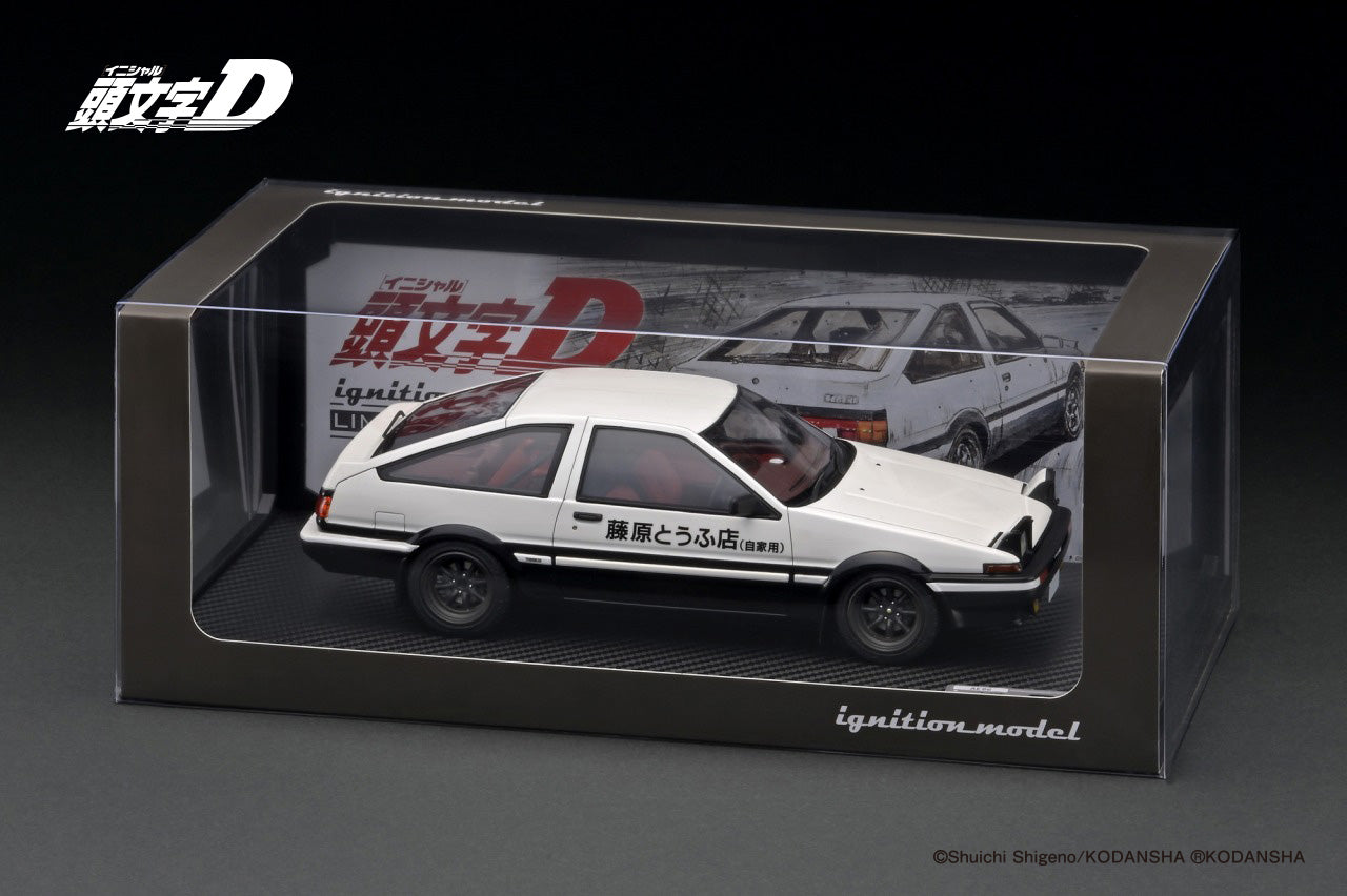 1:18 Initial D -- Toyota Sprinter Trueno 3Dr GT Apex (AE86) -- Ignitio