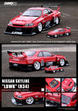 1:18 LBWK Nissan E-R34 Super Silhouette Skyline GTR -- #9 Red -- INNO18