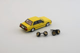 1:64 Mitsubishi Lancer EX2000 Turbo -- Yellow -- BM Creations