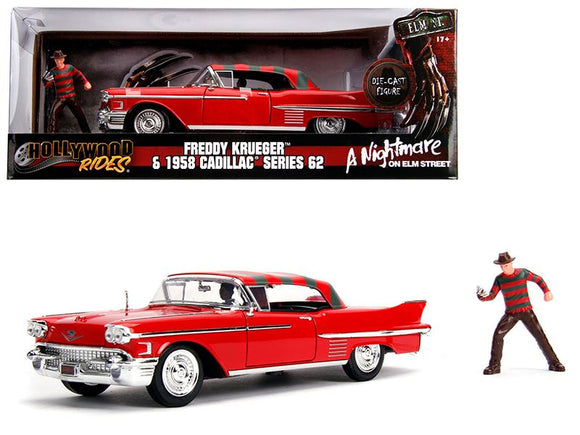 1:24 Freddy Krueger w/1958 Cadillac -- A Nightmare on Elm Street JADA