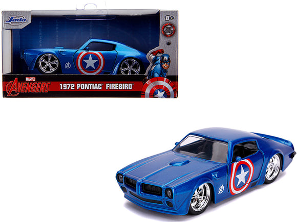 1:32 Captain America -- 1972 Pontiac Firebird -- Marvel Avengers