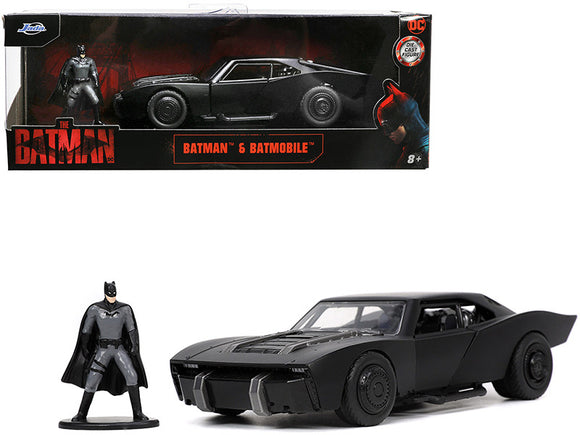1:32 Batmobile w/Batman Figurine -- 2022 The Batman -- JADA