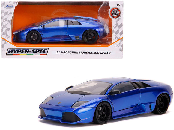 1:24 Lamborghini Murcielago LP640 -- Candy Blue -- JADA: Hyper-Spec