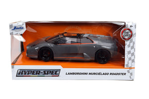 1:24 Lamborghini Murcielago Roadster -- Grey -- JADA: Hyper-Spec