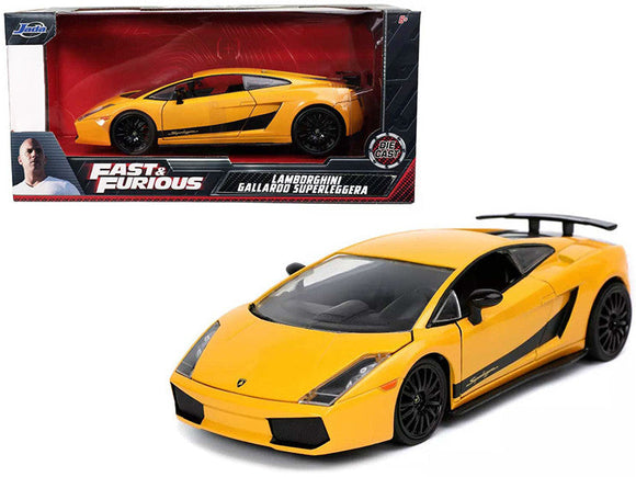 1:24 Lamborghini Gallardo Superleggera -- Yellow -- Fast & Furious -- JADA