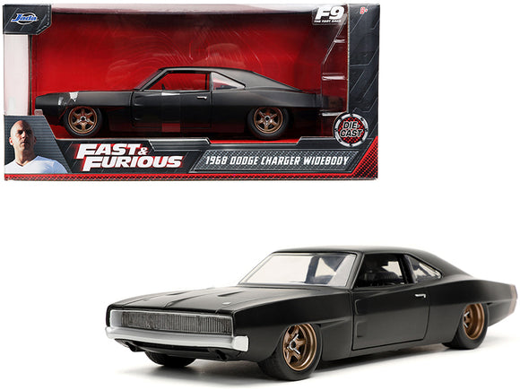 1:24 Dom's 1968 Dodge Charger Widebody - Fast & Furious 9 -- JADA