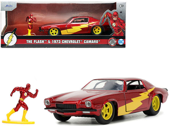 1:32 The Flash w/1973 Chevrolet Camaro -- DC Comics JADA