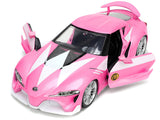 1:24 Pink Power Rangers w/Toyota FT-1 Concept -- JADA