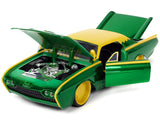 1:24 Loki w/1963 Ford Thunderbird Green/Yellow -- Marvel JADA