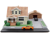 Dom Toretto House Diorama w/Dodge Charger and Toyota Supra -- JADA Nano