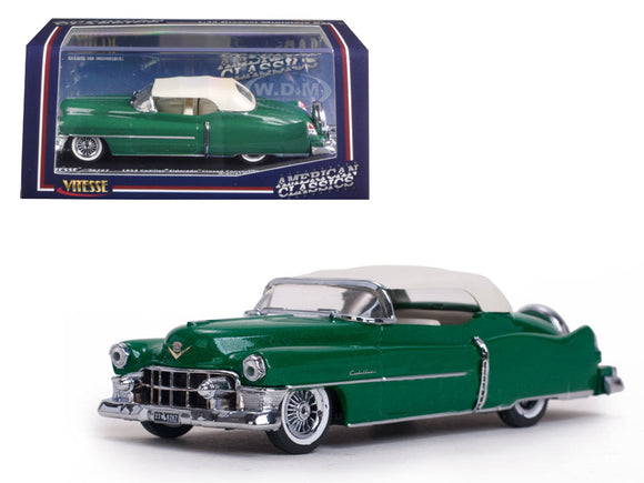 1:43 1953 Cadillac Closed Convertible -- Glacier Green -- Vitesse