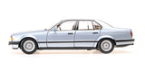 1:18 1986 BMW 730i (E32) -- Light Blue Metallic -- Minichamps