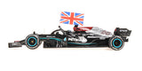 1:18 2021 Lewis Hamilton -- British GP Winner -- Mercedes F1 W12 E -- Minichamps