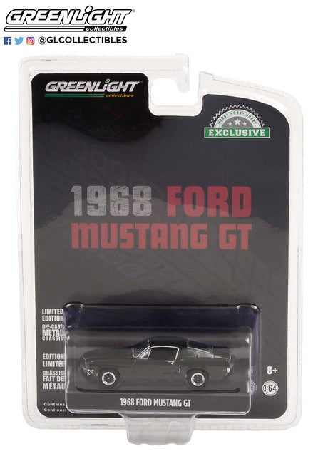 1:64 1968 Ford Mustang GT Fastback -- Bullitt -- Greenlight