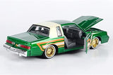 1:24 1987 Buick Regal Lowrider -- Green -- MotorMax Get Low