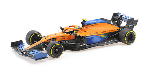 1:18 2020 Lando Norris -- Austria GP 3rd Place -- McLaren F1 MCL35 -- Minichamps