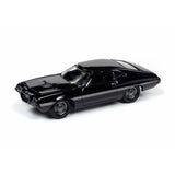 1:64 1972 Ford Gran Torino Sport -- Black -- Johnny Lightning