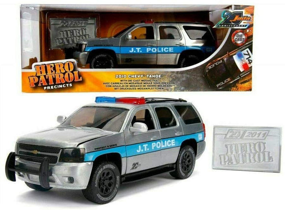 1:24 2010 Chevrolet Tahoe Police Car -- 20th Anniversary JADA -- Hero Patrol