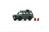 1:64 Mitsubishi Pajero (2nd Gen) -- Jungle Pack -- Matte Green -- BM Creations