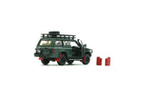 1:64 Mitsubishi Pajero (2nd Gen) -- Jungle Pack -- Matte Green -- BM Creations