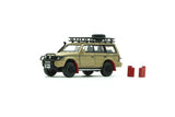 1:64 Mitsubishi Pajero (2nd Gen) -- Jungle Pack -- Matte Ivory -- BM Creations
