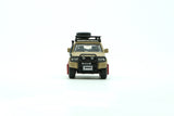 1:64 Mitsubishi Pajero (2nd Gen) -- Jungle Pack -- Matte Ivory -- BM Creations