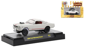 1:64 1966 Ford Mustang Gasser -- Cream -- M2 Machines Detroit Muscle