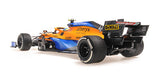 1:18 2021 Lando Norris -- Italian GP 2nd Place -- McLaren MCL35M -- Minichamps F