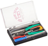 Tamiya Basic Tool Set (Cutters, Tweezers, Screwdrivers, File) -- 74016