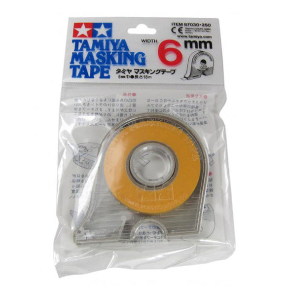 Tamiya Masking Tape -- 6mm w/Dispenser -- 87030