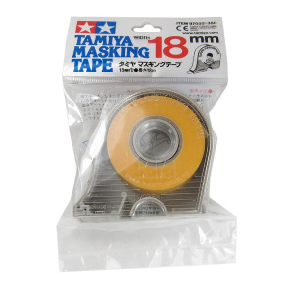 Tamiya Masking Tape -- 18mm w/Dispenser -- 87032