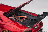 1:18 Lamborghini Aventador Liberty Walk LB-Works -- Red/Gold -- AUTOart 79182