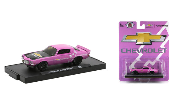 1:64 1970 Chevrolet Camaro Z/28 RS -- Pink -- M2 Machines Auto-Drivers