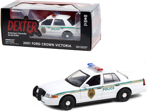 1:24 Dexter -- "Miami Metro" 2001 Ford Crown Victoria Police Car -- Greenlight