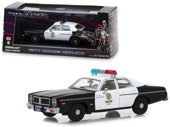 1:43 1977 Dodge Police Car -- The Terminator -- Greenlight