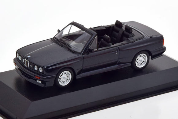 BMW M3 CABRIOLET E30 1988 BLACK MAXICHAMPS 1/43 NEUF EN BOITE BMW M3 CABRIOLET E30 1988 BLACK MAXICHAMPS 1/43 NEUF EN BOITE