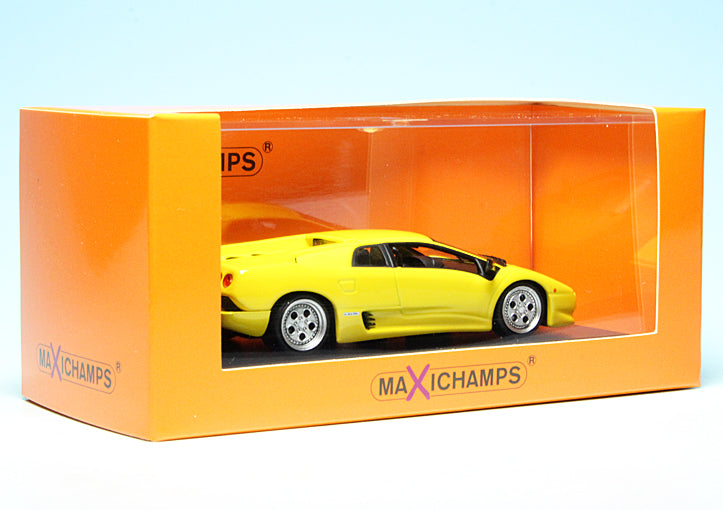 Minichamps Maxichamps 1/43 – Lamborghini Diablo 1994 Jaune – Prévente