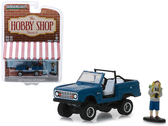 1:64 1967 Ford Bronco w/Backpacker -- The Hobby Shop Series 6