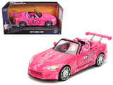1:24 Suki's 2001 Honda S2000 - Pink -- JADA: Fast & Furious