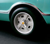 1:18 Indy Style Wheel & Tyre Set -- Grey -- ACME