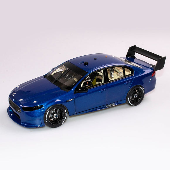 1:18 Ford FGX Falcon Supercar -- Kinetic Blue Plain Body Edition -- Authentic