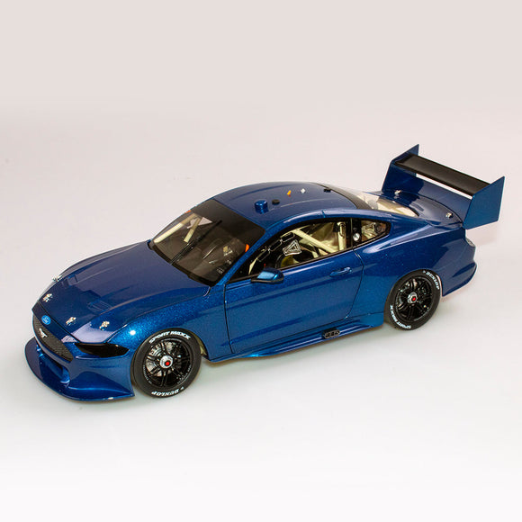 1:18 Ford Mustang GT Supercar -- Metallic Blue Plain Body Edition -- Authentic