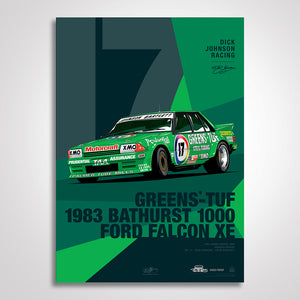 Greens’-Tuf 'Variant' Print -- Dick Johnson Racing -- Authentic Collectables