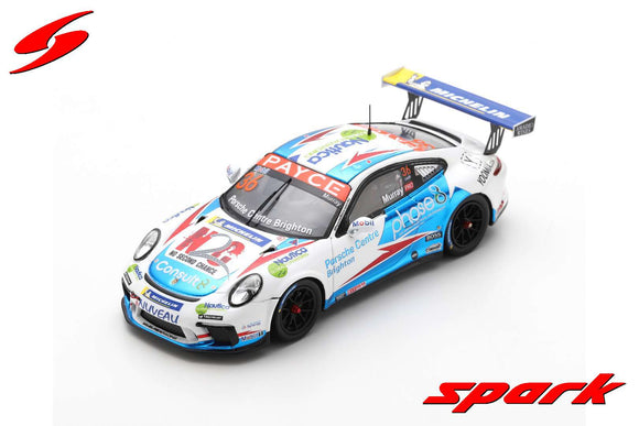 1:43 2020 Porsche Carrera Cup Australia Champion -- #36 Cooper Murray -- Spark