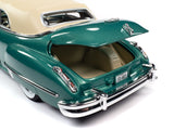 1:18 1947 Cadillac Series 62 Soft Top -- Green/White -- Auto World