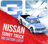 (Pre-Order) 1:64 Nissan Sunny "Hakotora" Pickup Truck -- #35 BRE Datsun -- INNO64