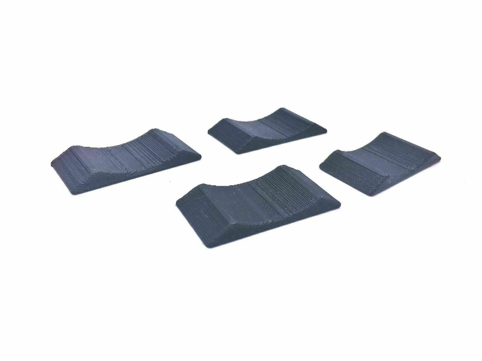 1:18 Scale Model Car Wheel Chocks (Pair) – Resin Accessory To Display Your Diecast Cars Safely
